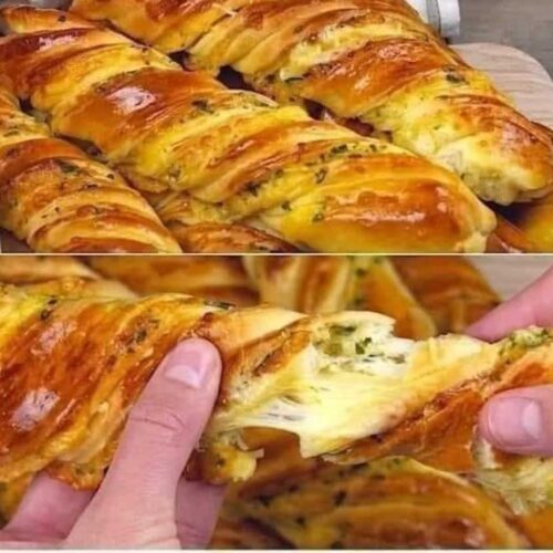 Cheesy Twisted Breadsticks