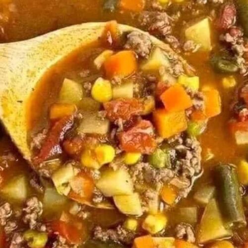 Hearty Hamburger Soup