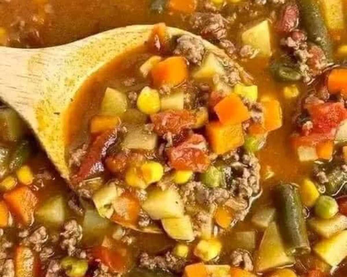 Hearty Hamburger Soup