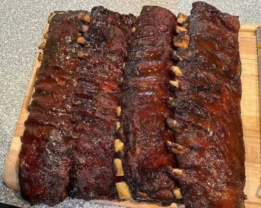 Baked BBQ Baby Back Ribs