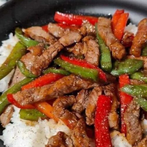 Beef Pepper Steak