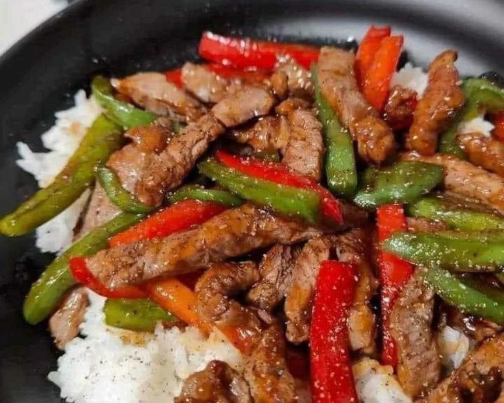 Beef Pepper Steak