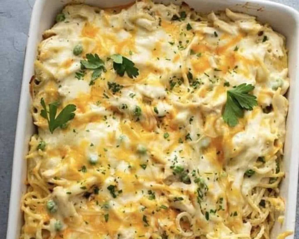 Easy Chicken Tetrazzini