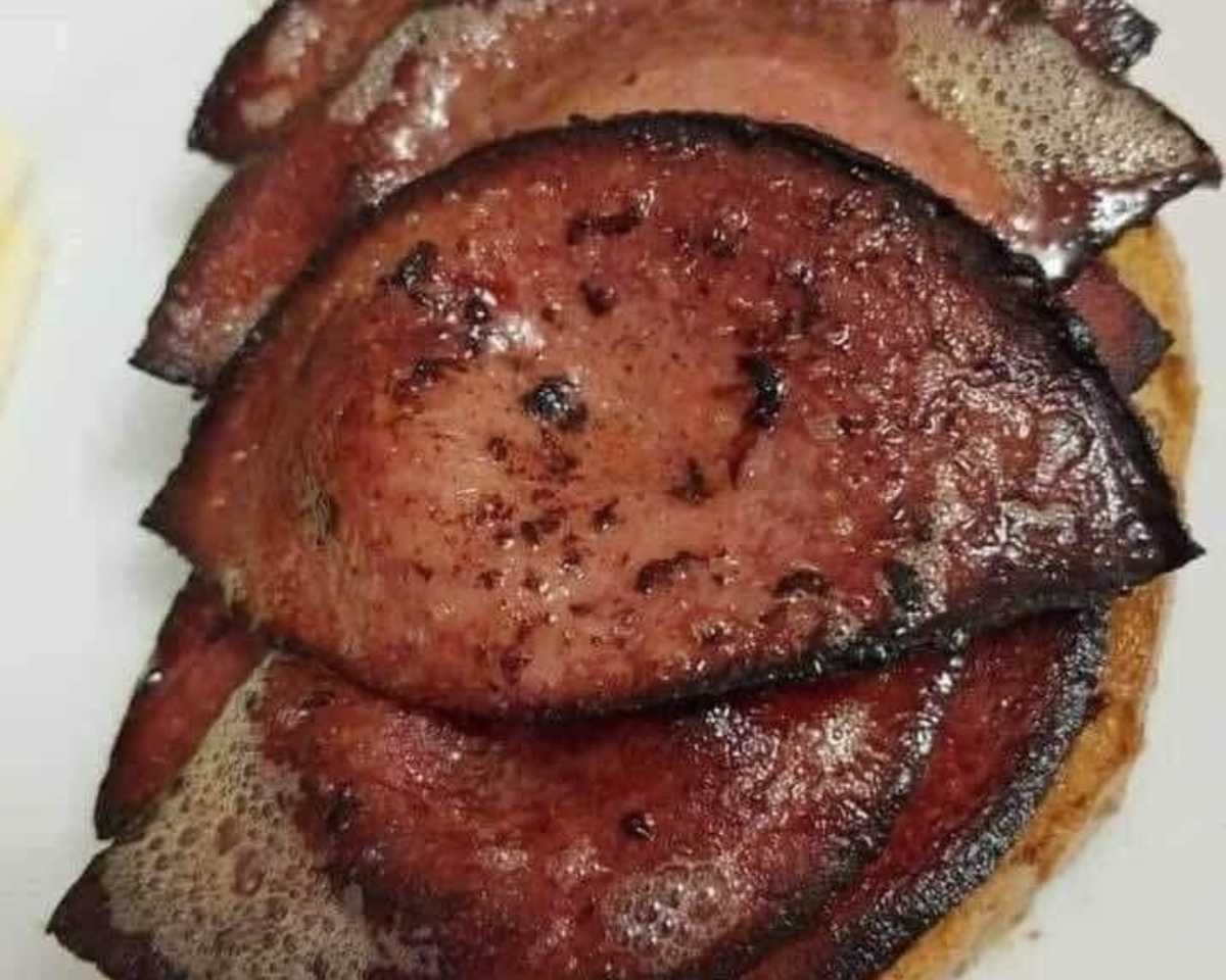 Perfect Fried Bologna Sandwich