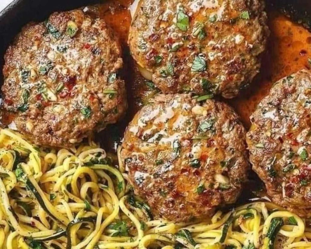 Hamburger Steaks with Onion Gravy