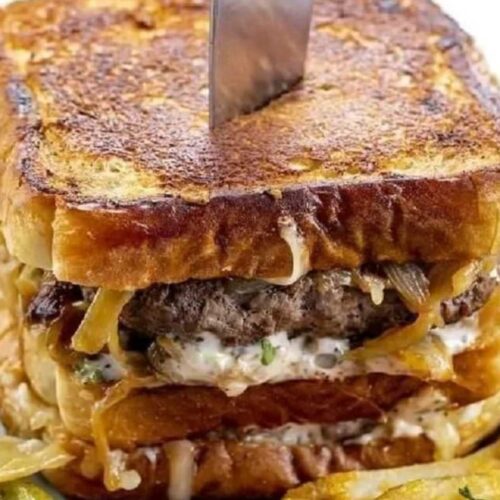 French Onion Patty Melt