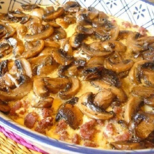 Savory Mushroom Beef Casserole