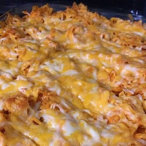 Cheesy and Crunchy Doritos Chicken Casserole