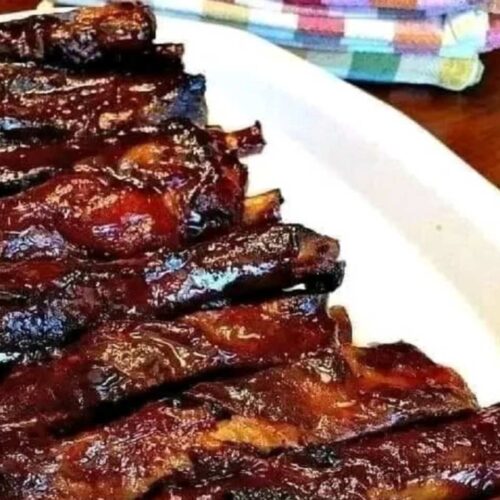 Slow Cooker Barbequed Beef Ribs