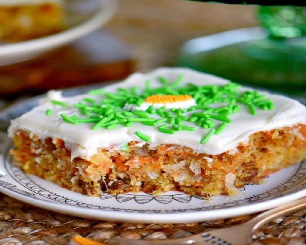 Carrot Cake Bars with Cream Cheese Frosting