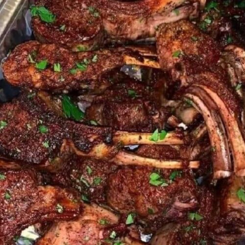 Garlic Butter Lamb Chops