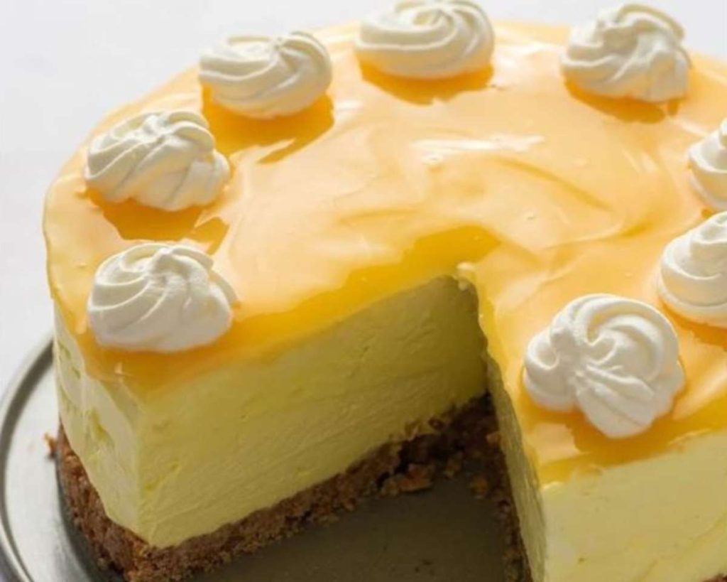 No-Bake Lemon Cheesecake