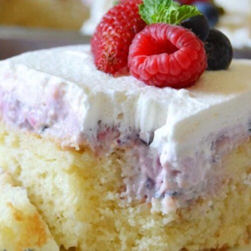 Patriotic Poke Cake