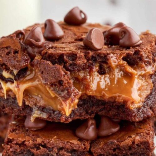 Caramel Brownies recipe