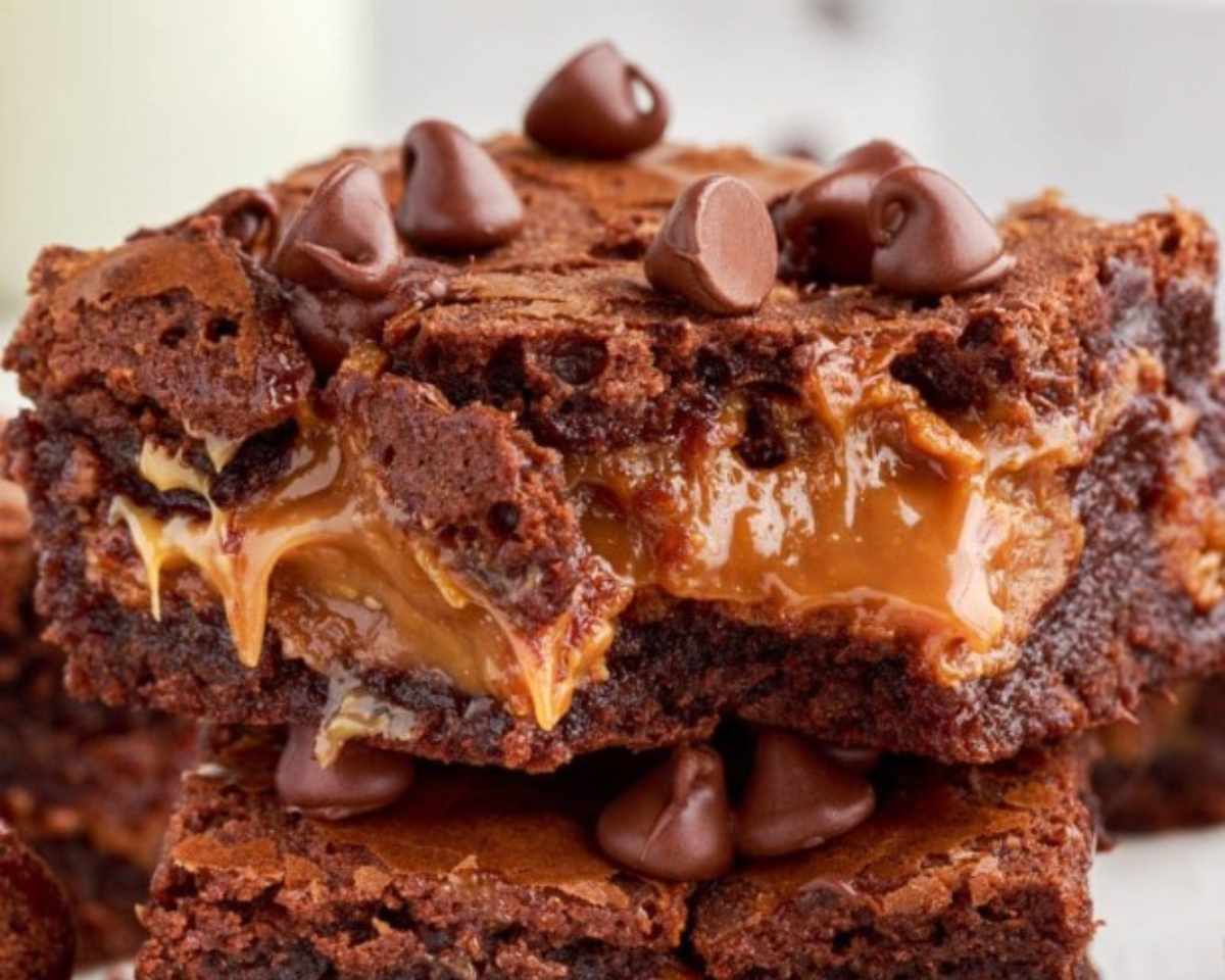 Caramel Brownies recipe