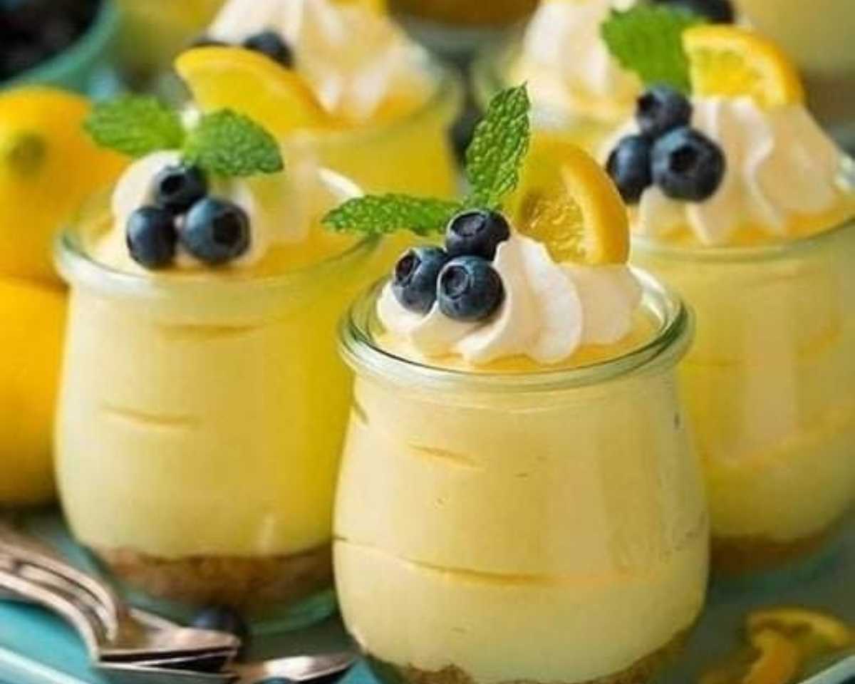 Lemon Cheesecake Mousse