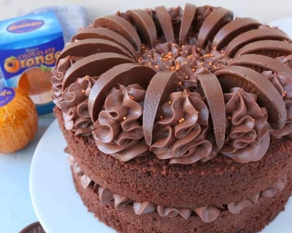 Light Chocolate Orange Cake