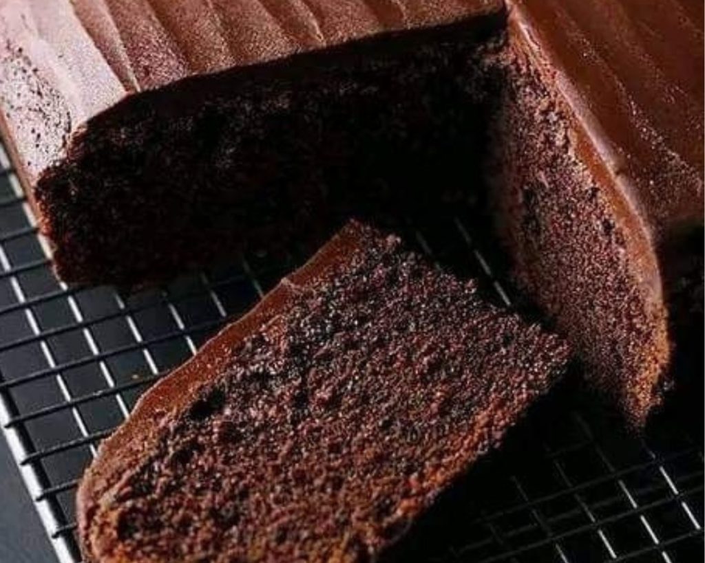 Homemade chocolate cake