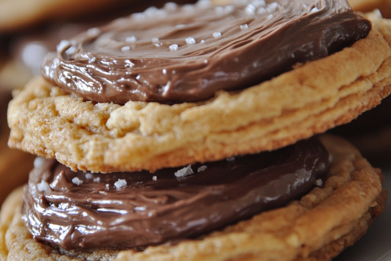 Biscuits fourrés à la Nutella