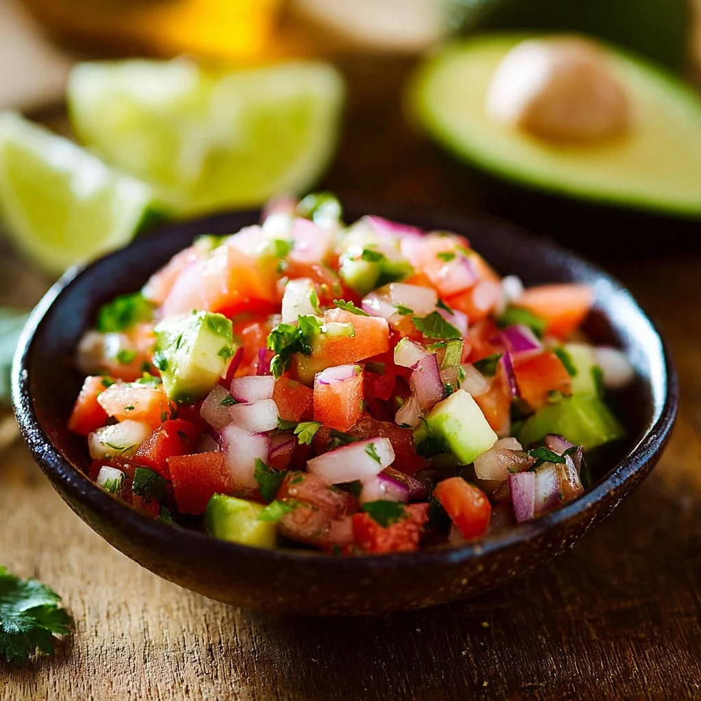 Delicious homemade ceviche recipe with fresh seafood and vibrant vegetables