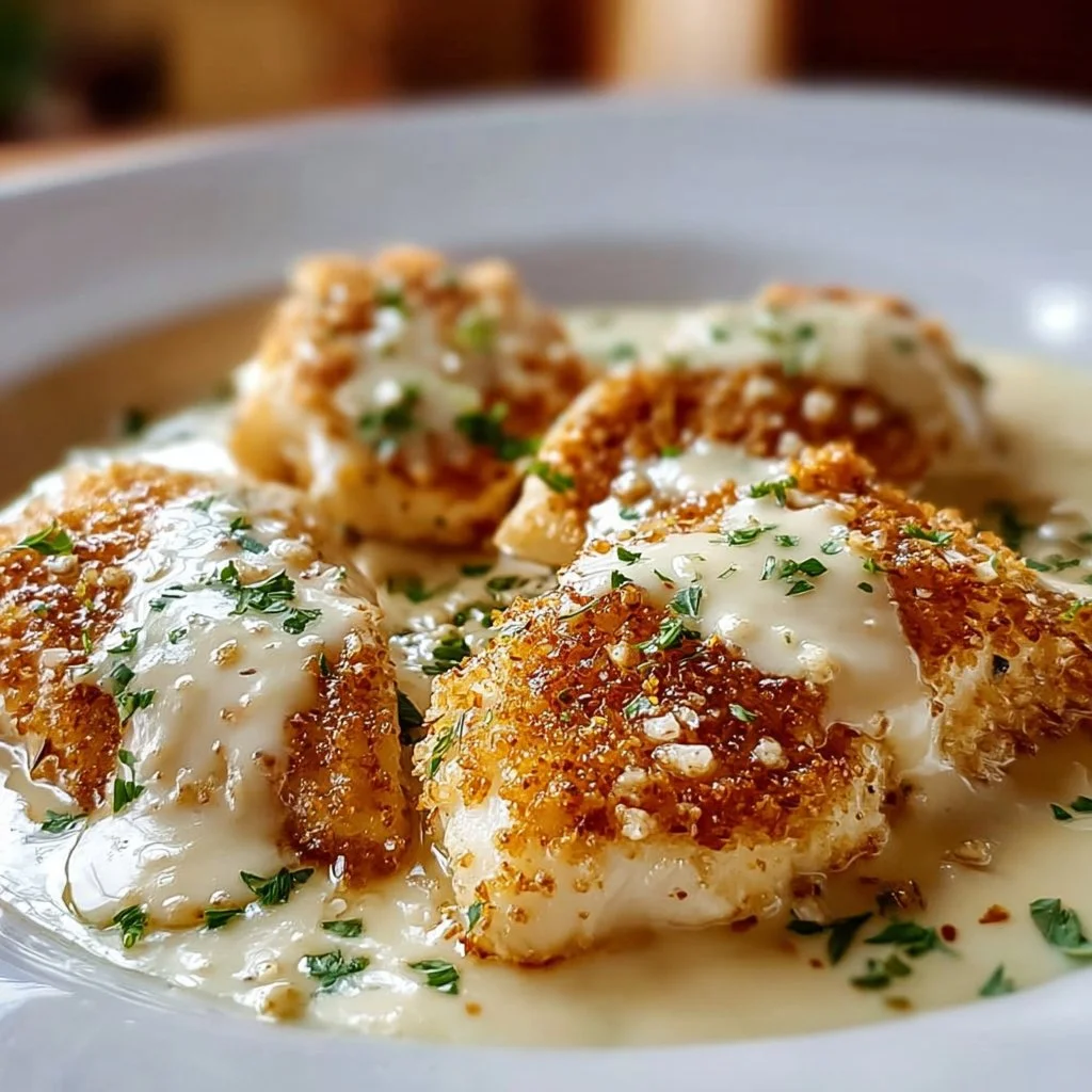 Longhorn Steakhouse parmesan chicken dish with flavorful herbs and cheese.