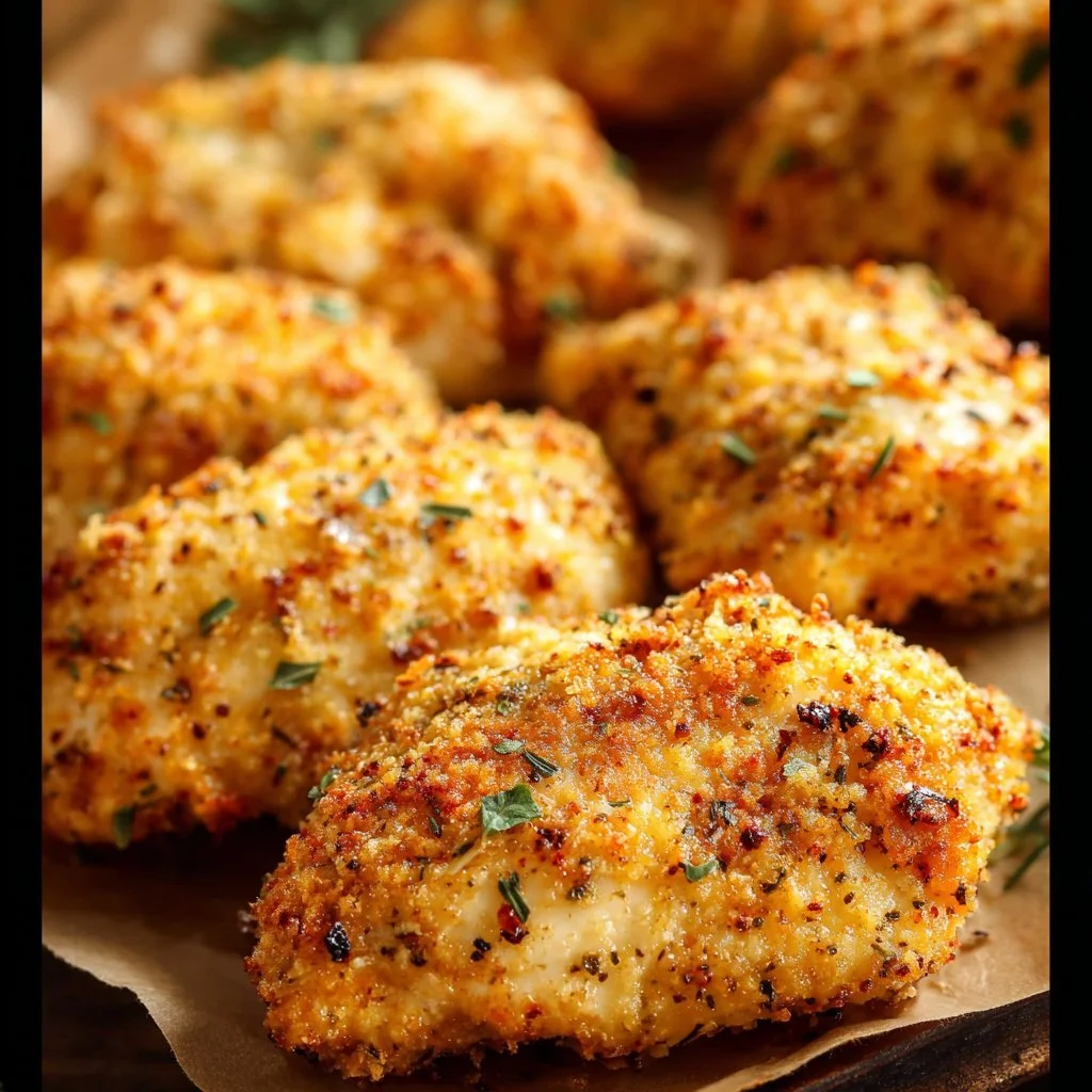 Melt in your mouth chicken breast served with herbs and spices