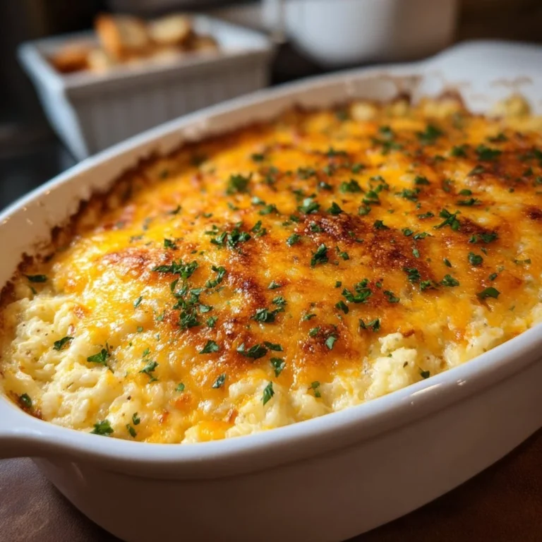 Delicious Pioneer Woman chicken rice casserole dish ready to serve.