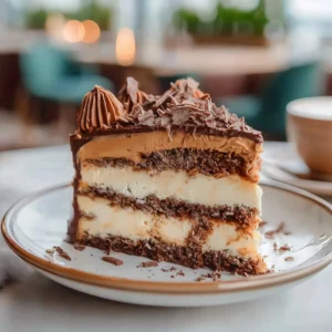 Delicious Caramel Cloud Cake with fluffy layers and rich caramel icing.