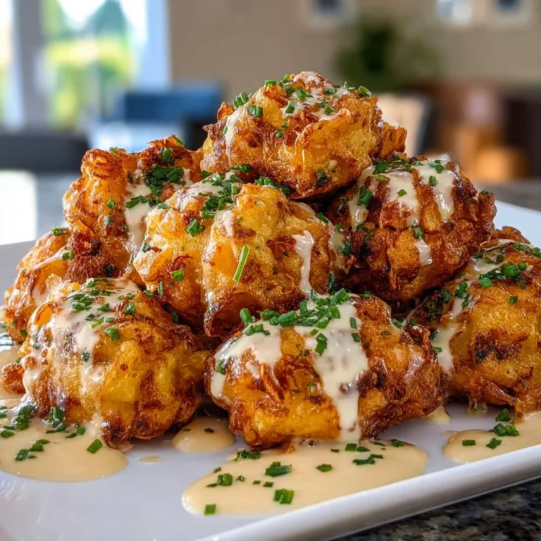 Cheddar Ranch Chicken Tater Tot Bake served in a casserole dish with garnishes.