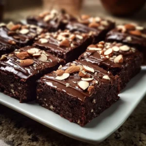 Delicious Chocolate Mud Bars with a rich, gooey texture and chocolatey flavor