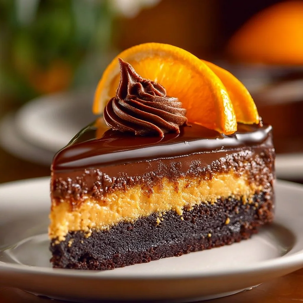 Chocolate Orange Cheesecake