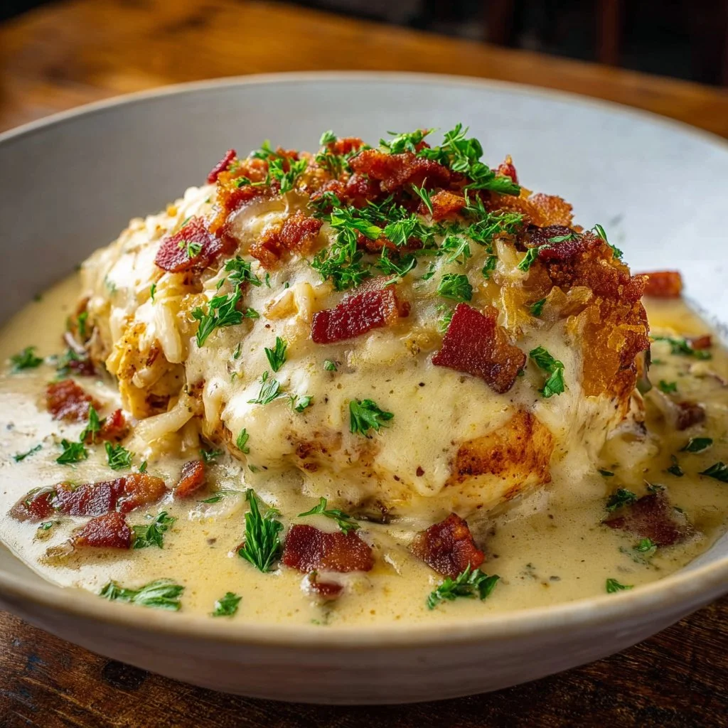 Delicious Cowboy Casserole recipe ingredients and finished dish