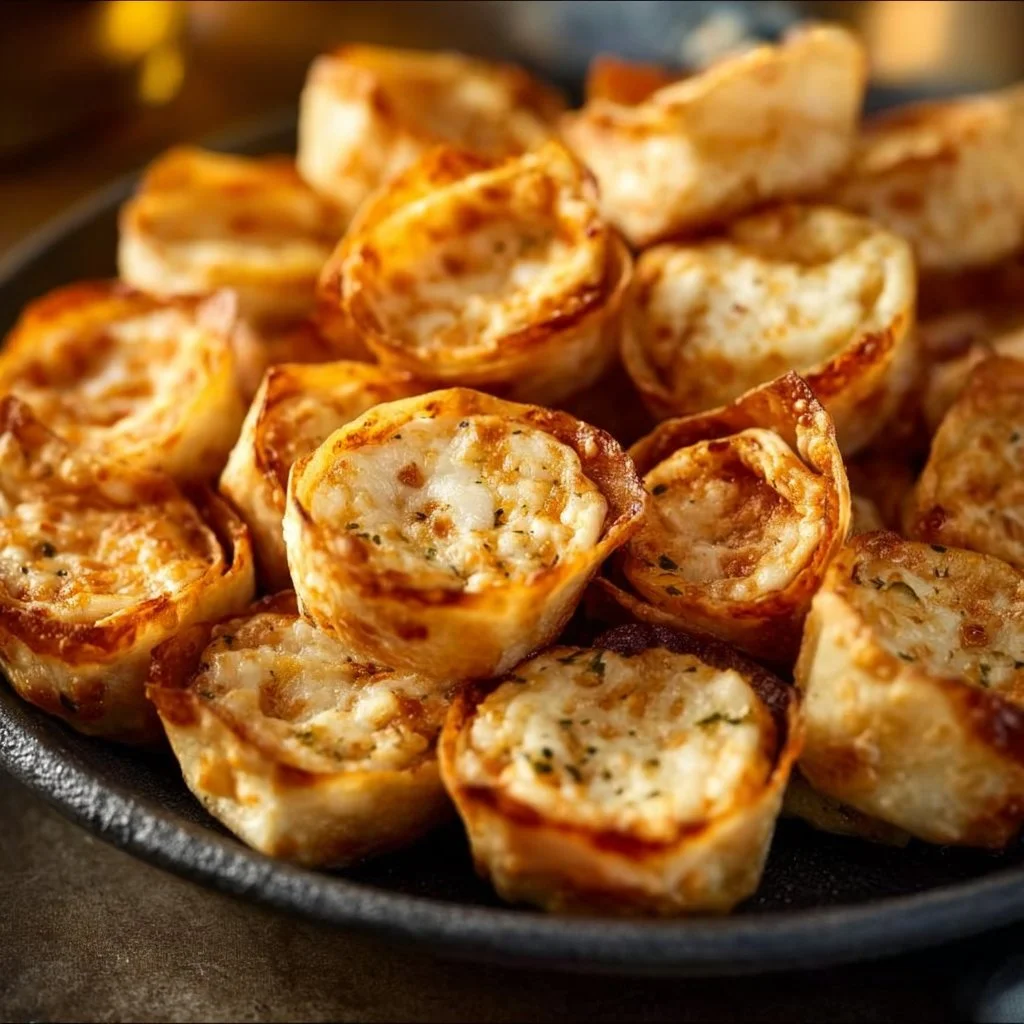 Delicious Cream Cheese Tortilla Bites arranged on a platter for a party snack