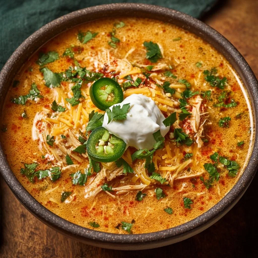 Creamy Chicken Enchilada Soup