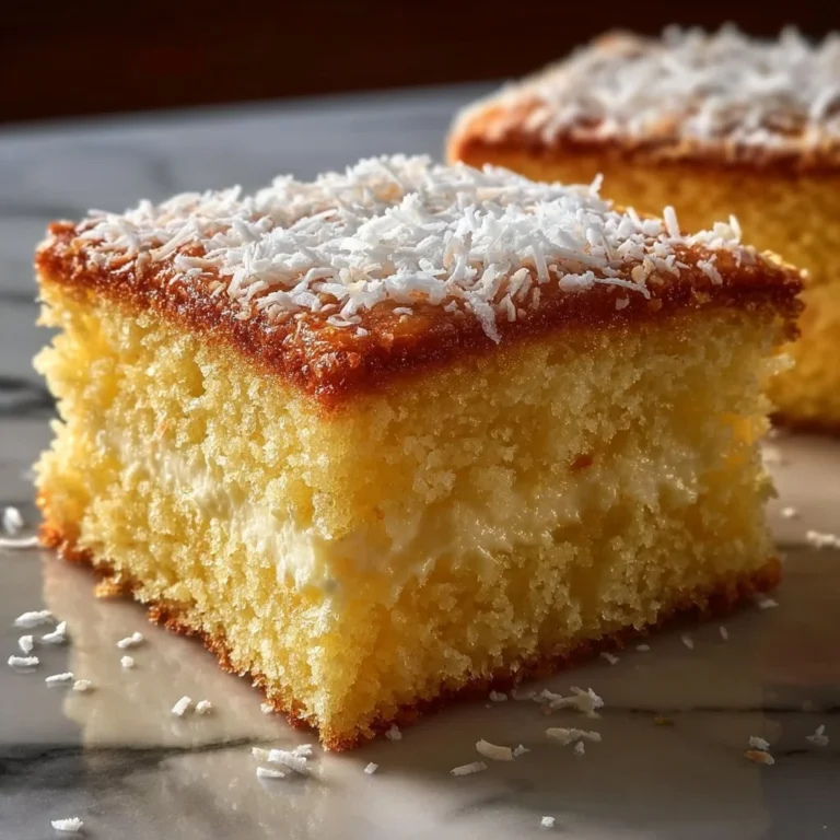 Sliced Neiman Marcus Cake on a decorative plate