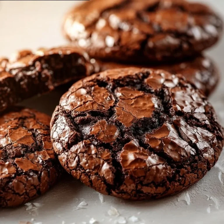 Delicious gourmet brownie cookies with a rich chocolate flavor