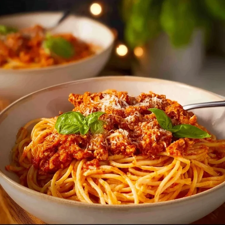 Ground Chicken Parmesan topped with melted cheese and fresh herbs