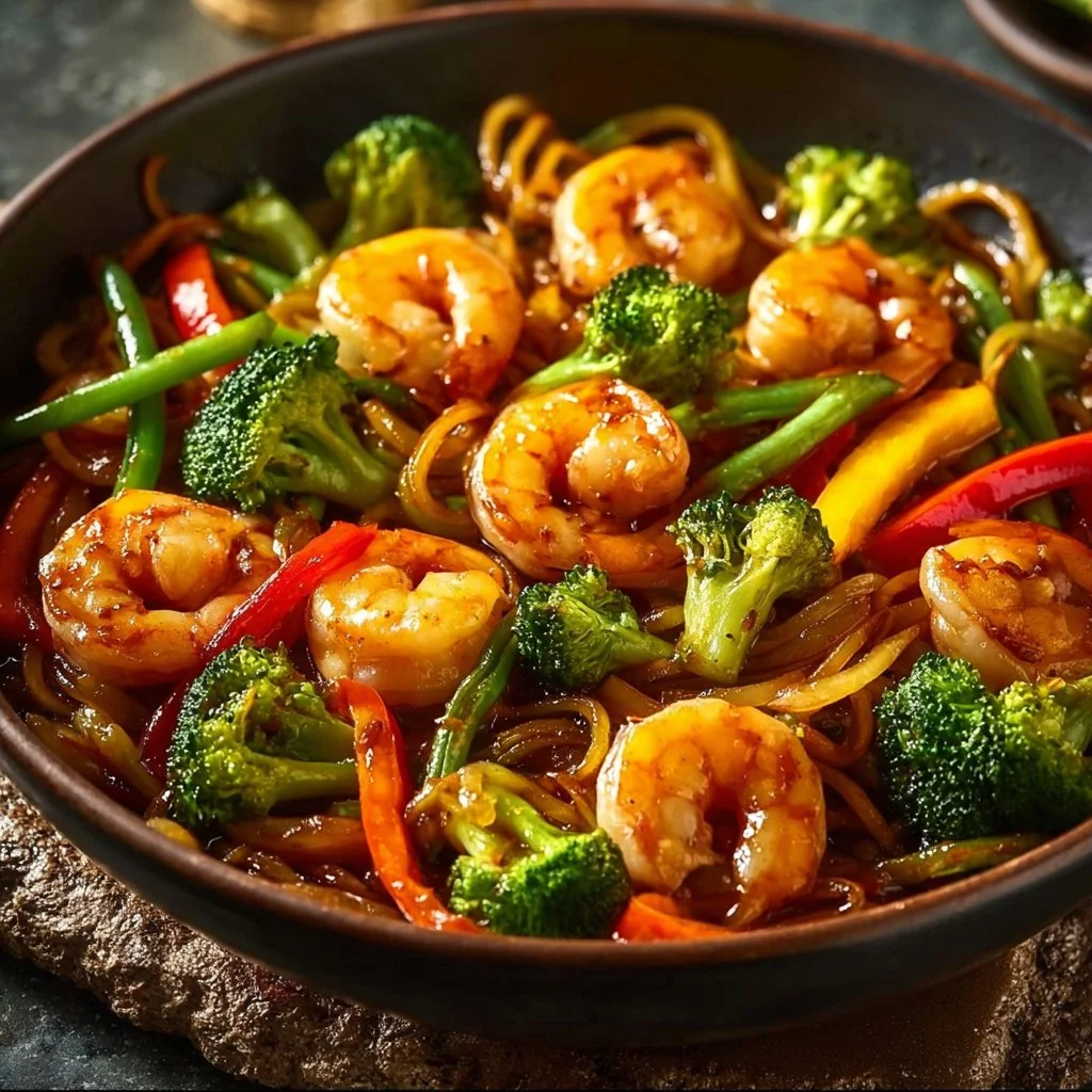 High-Protein One-Pan Shrimp Stir Fry