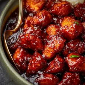 Delicious Honey Butter Chicken served with sides