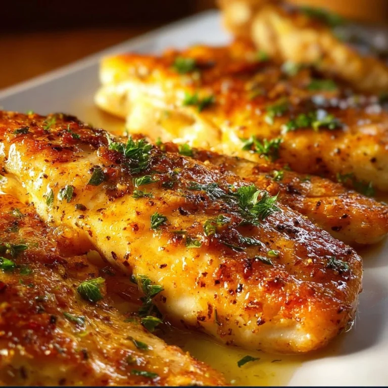 Juicy oven baked chicken breast served with herbs and spices