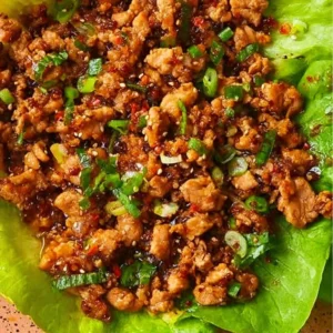 Delicious and healthy chicken lettuce wraps recipe for a quick meal