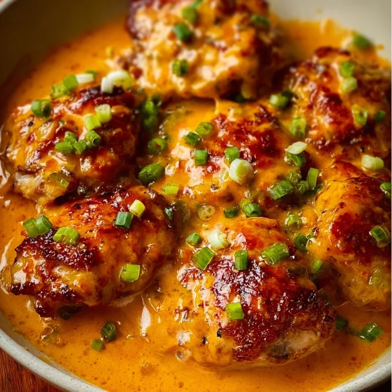 Delicious Skillet Bang Bang Chicken Thighs served in a vibrant pan