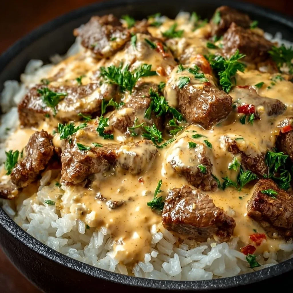 Delicious Tex-Mex Steak Bowl with tender steak and fresh ingredients