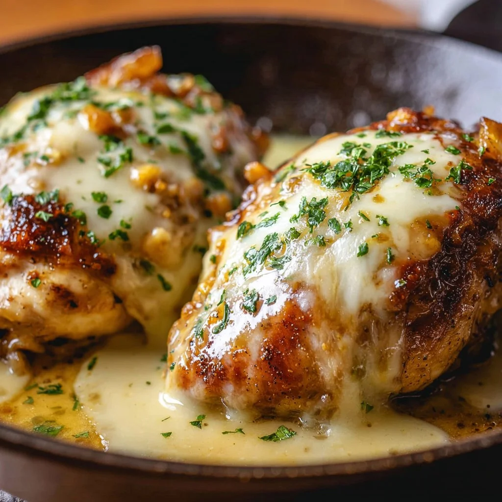 Texas Roadhouse Smothered Chicken with Jack Cheese