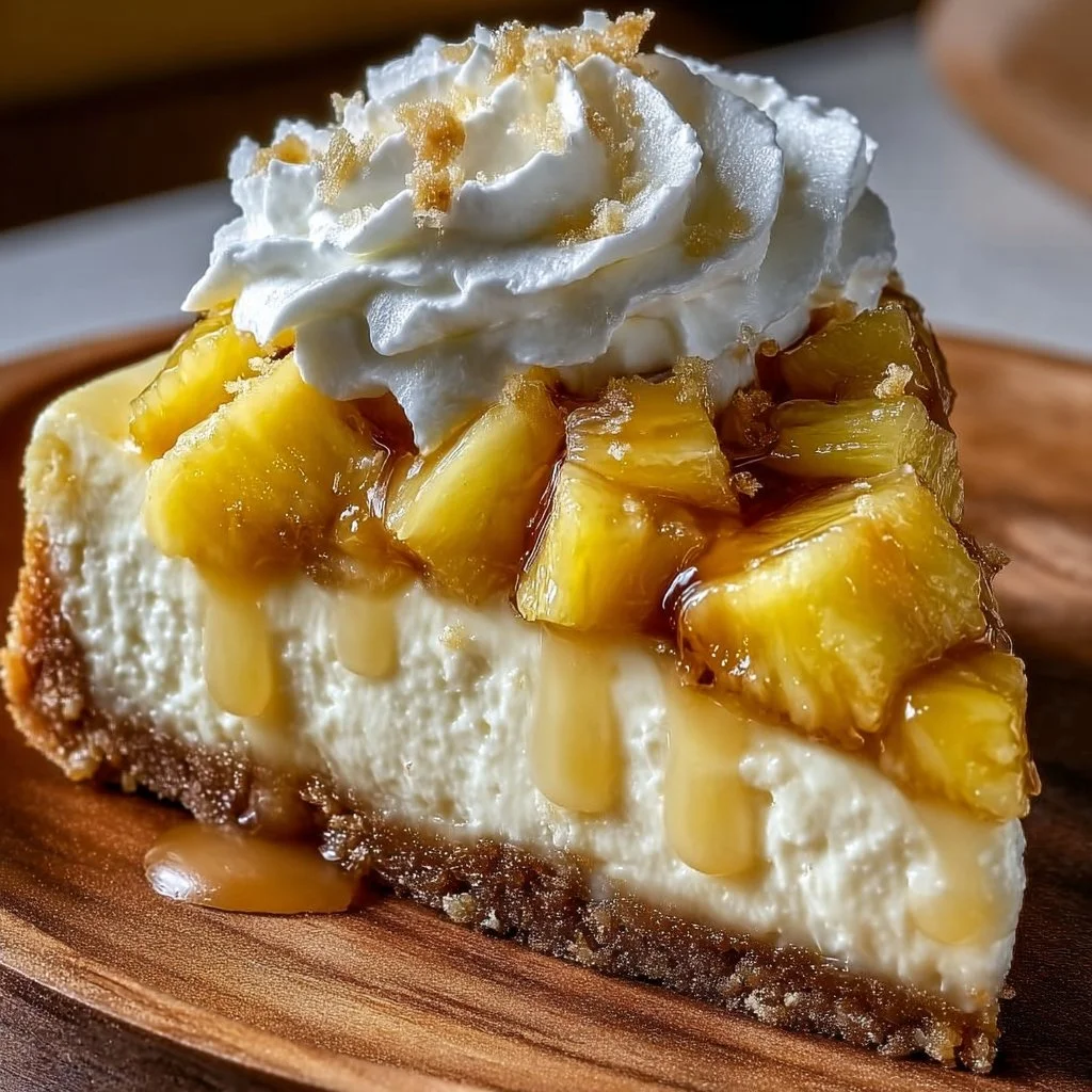 Tropical Pineapple Cheesecake