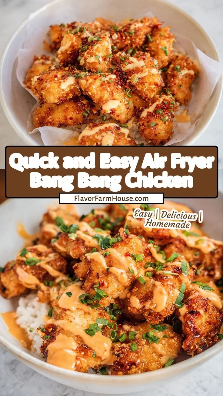 Air Fryer Bang Bang Chicken