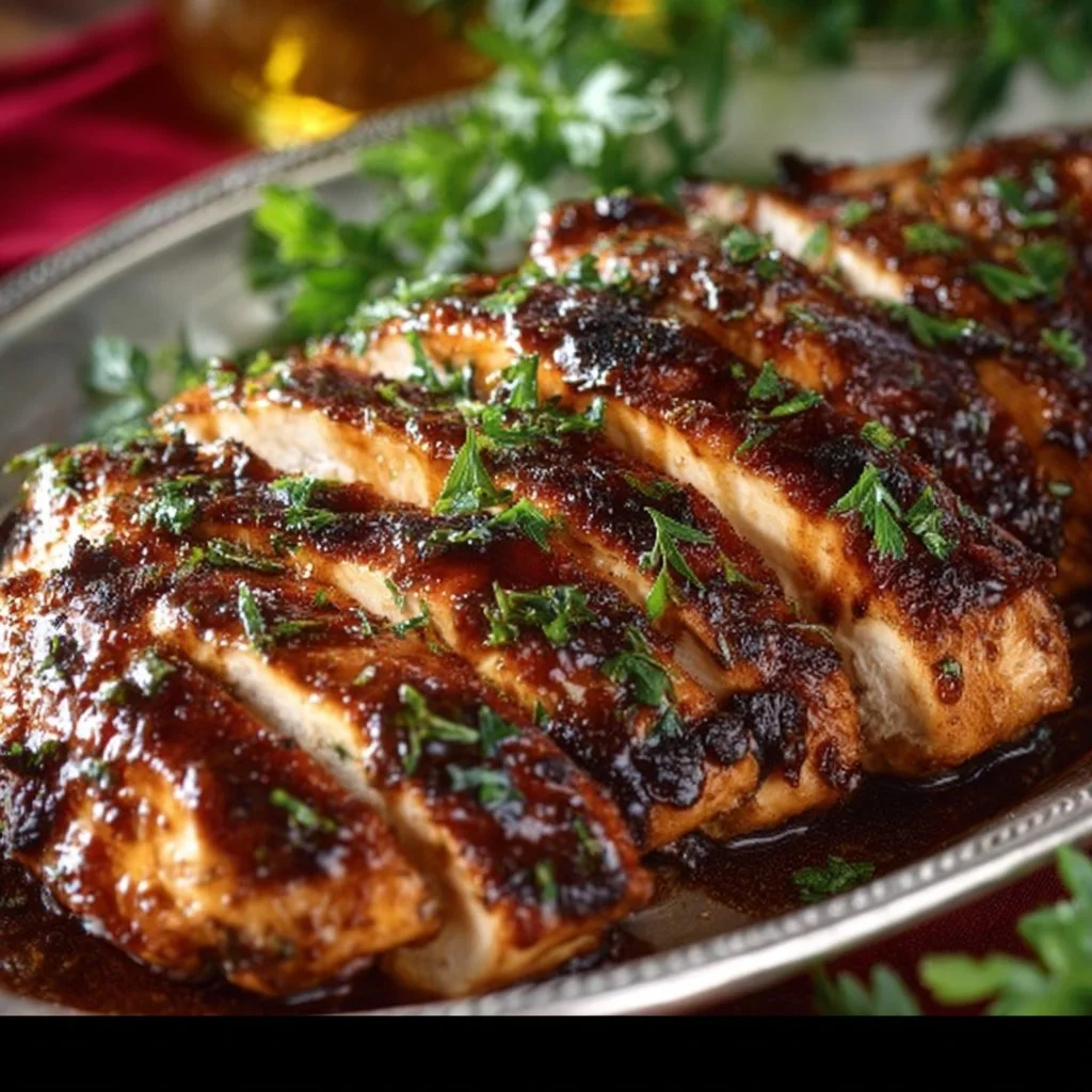 Balsamic Baked Chicken Breast