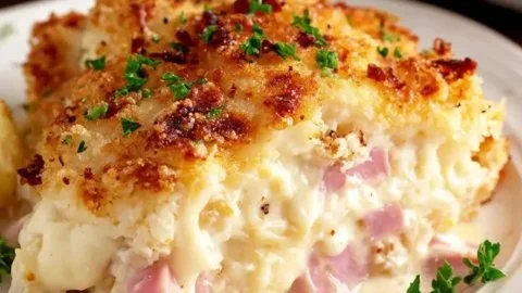 Best Chicken Cordon Bleu Casserole