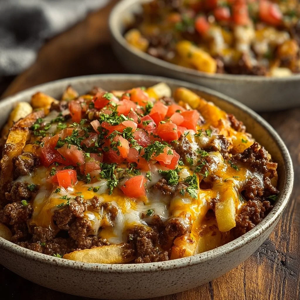 Cheeseburger French Fry Casserole