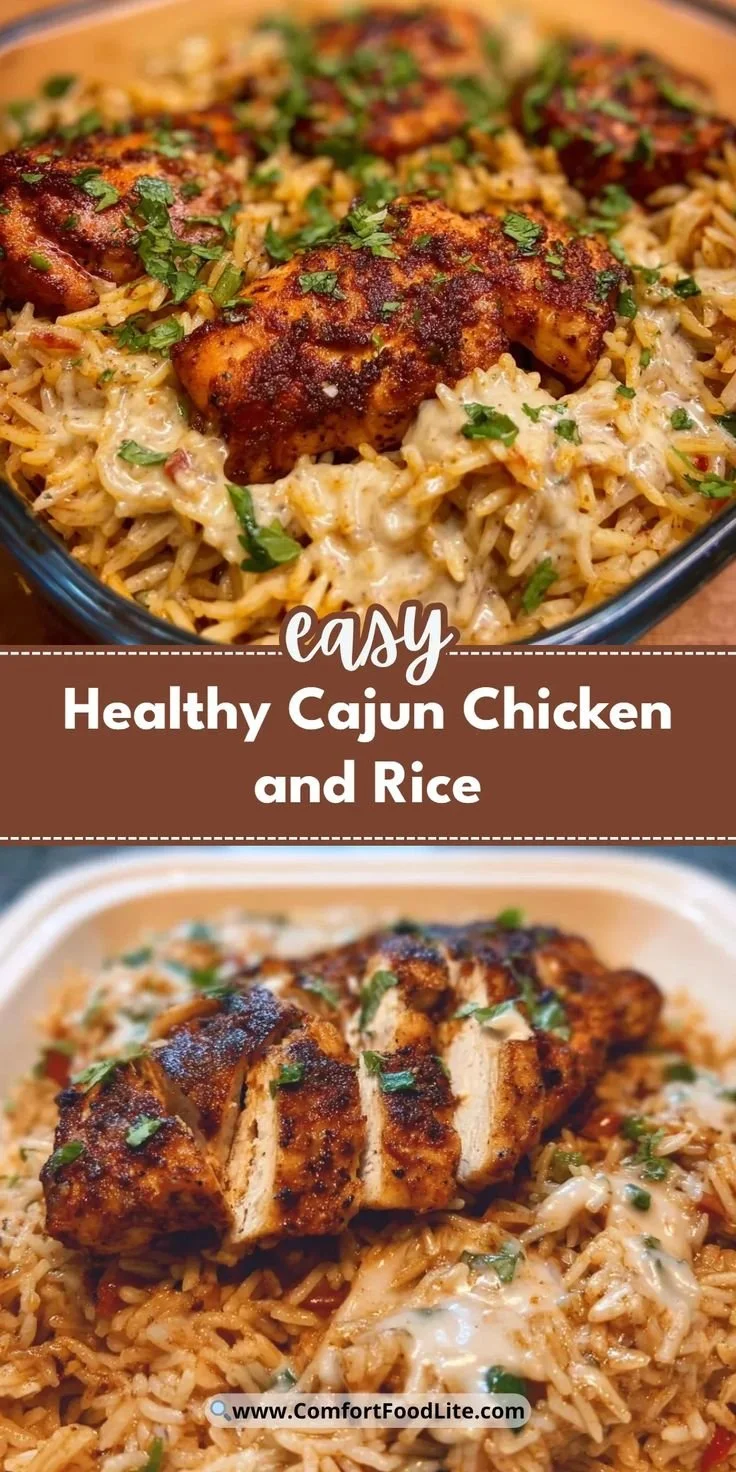 Creamy Cajun Chicken and Rice